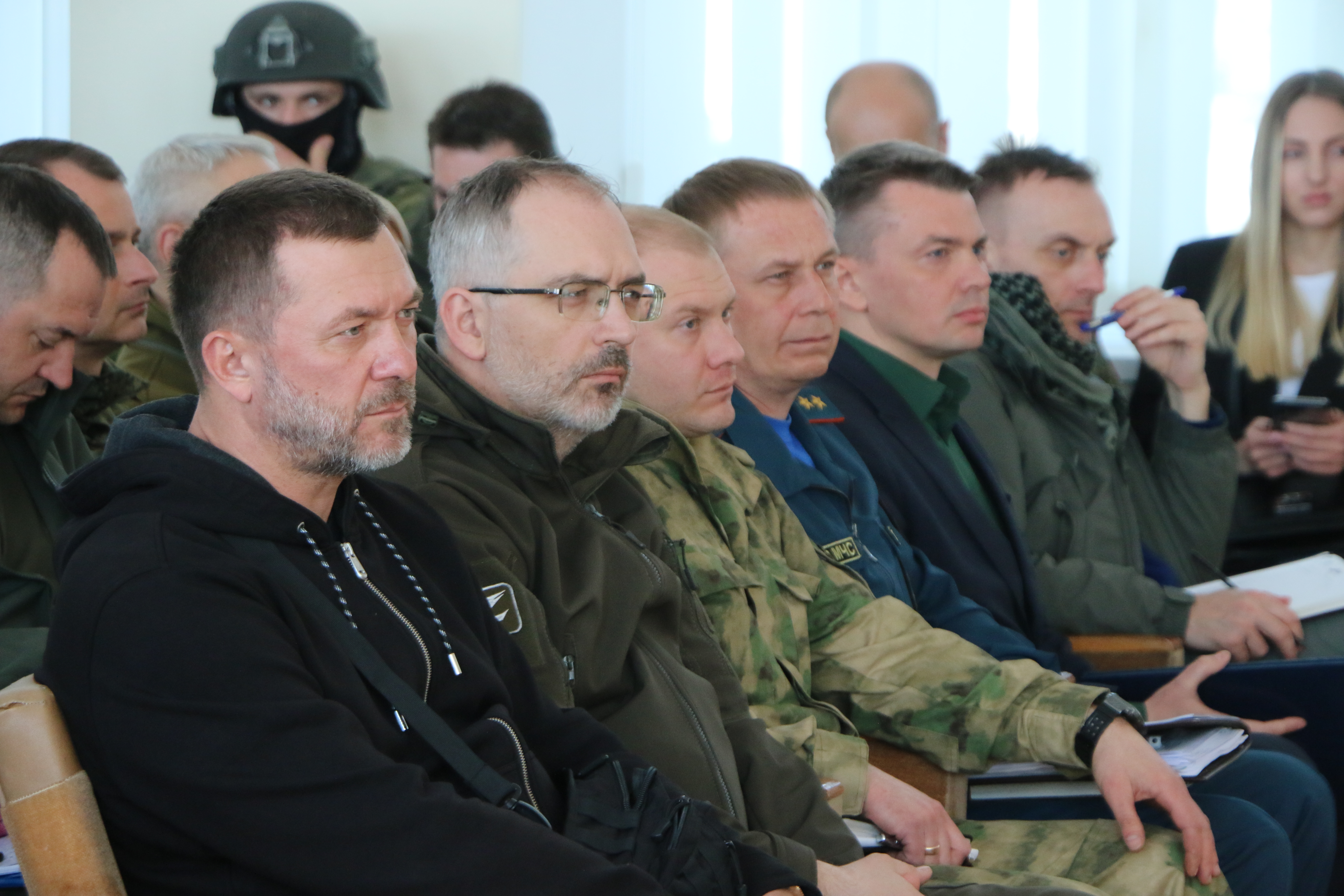 Встреча с главами территорий, которые перешли под контроль ДНР