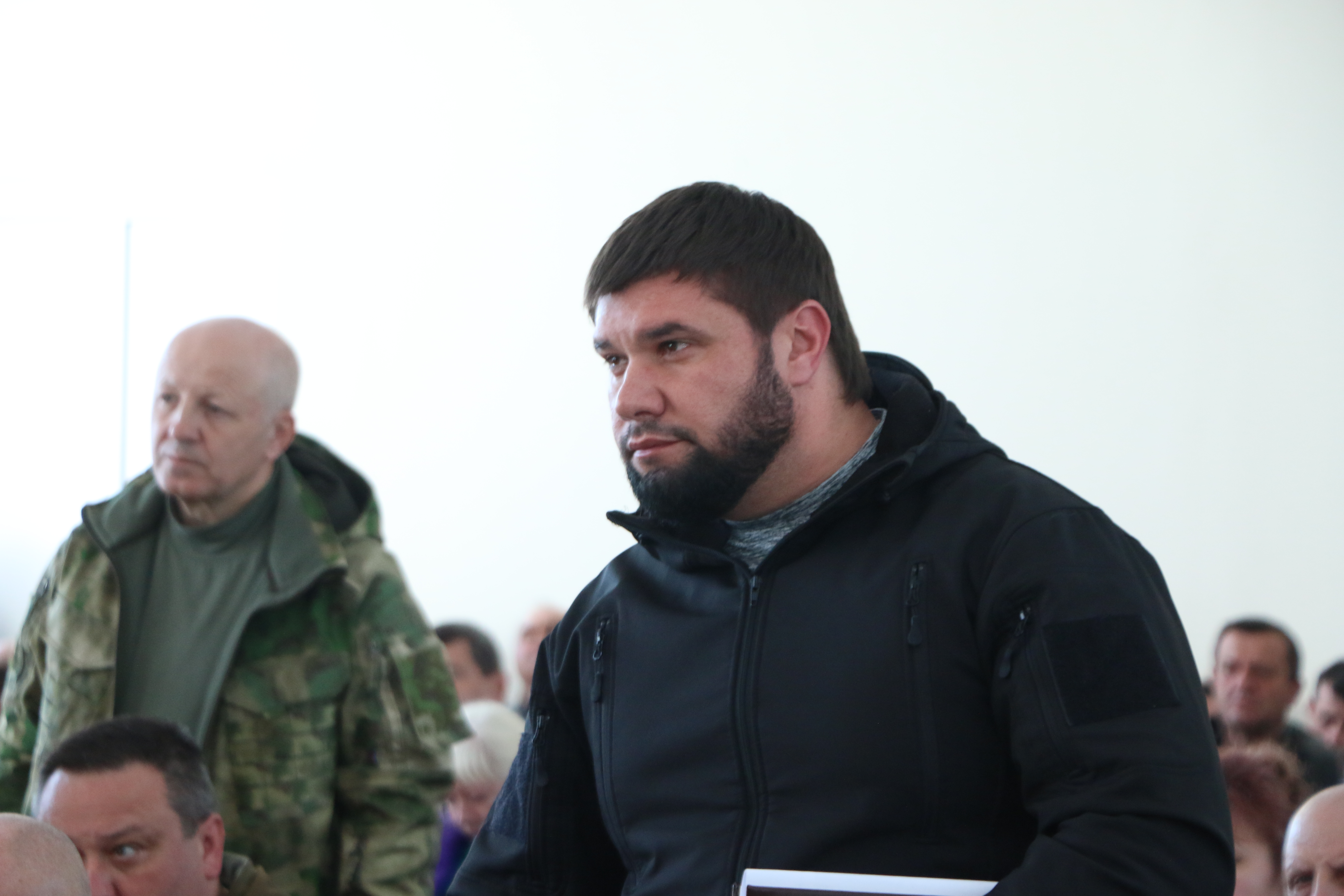 Встреча с главами территорий, которые перешли под контроль ДНР