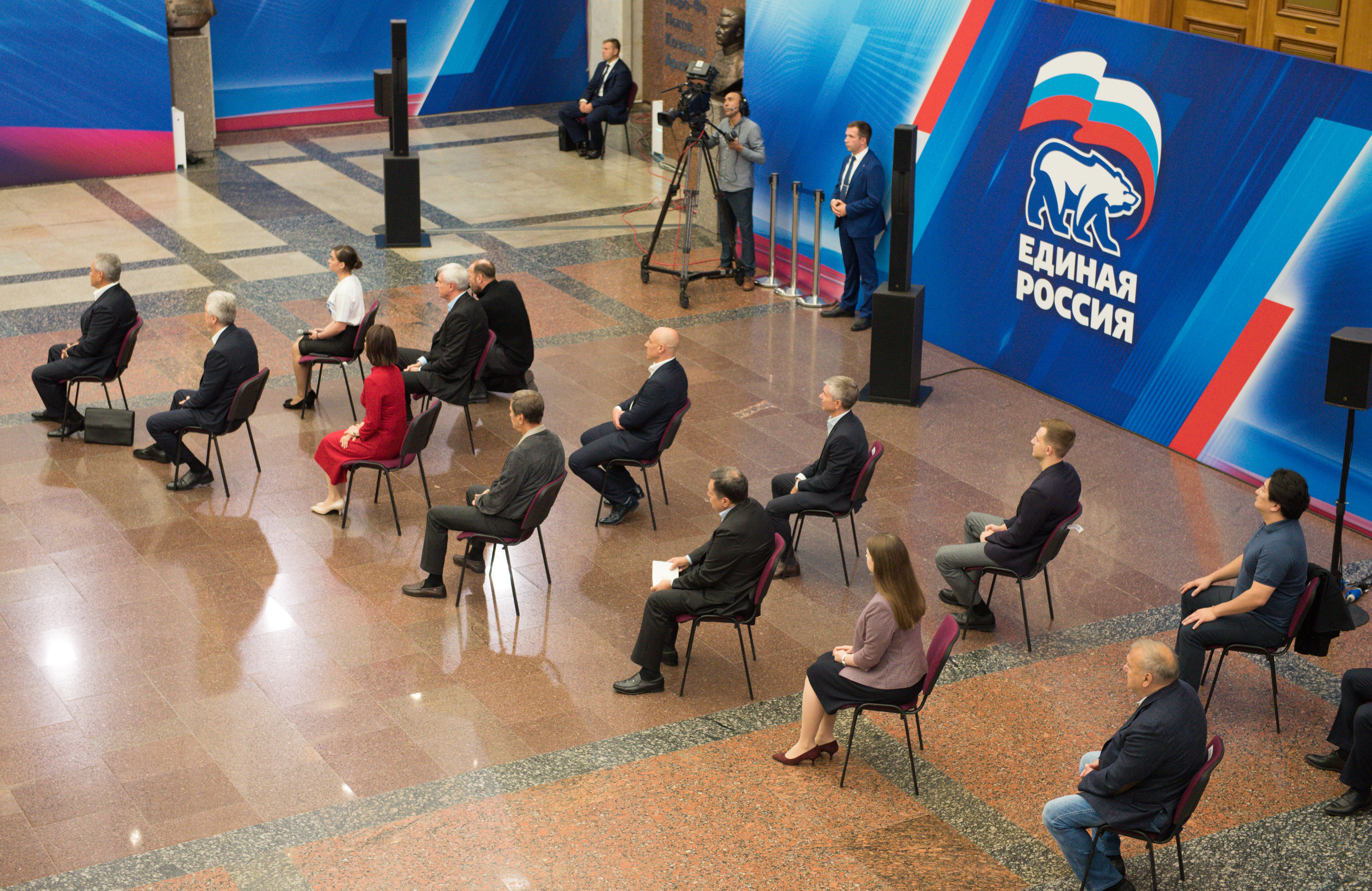 Встреча Владимира Путина с представителями «Единой России»