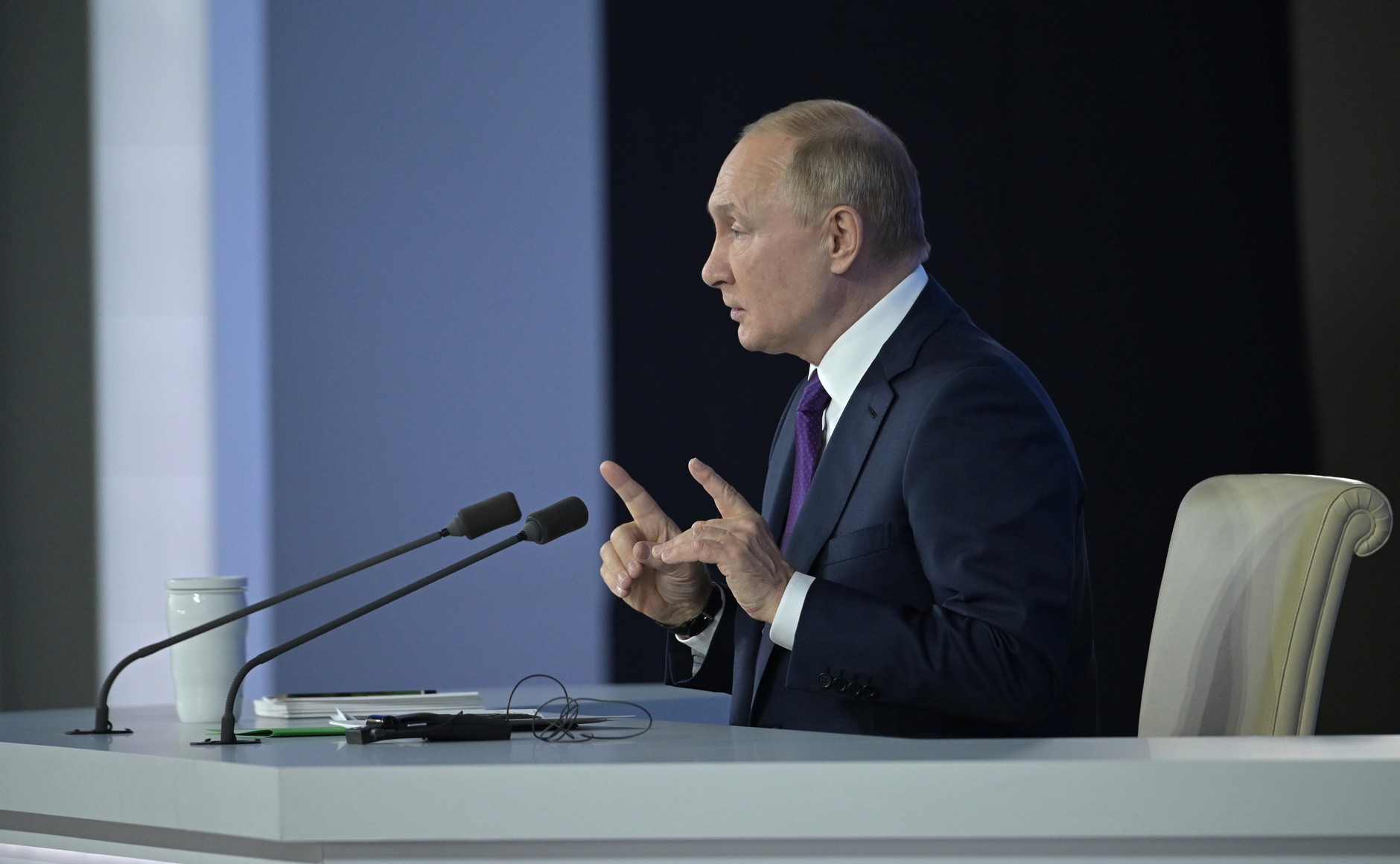 Большая ежегодная пресс-конференция Владимира Путина. Фото: kremlin.ru