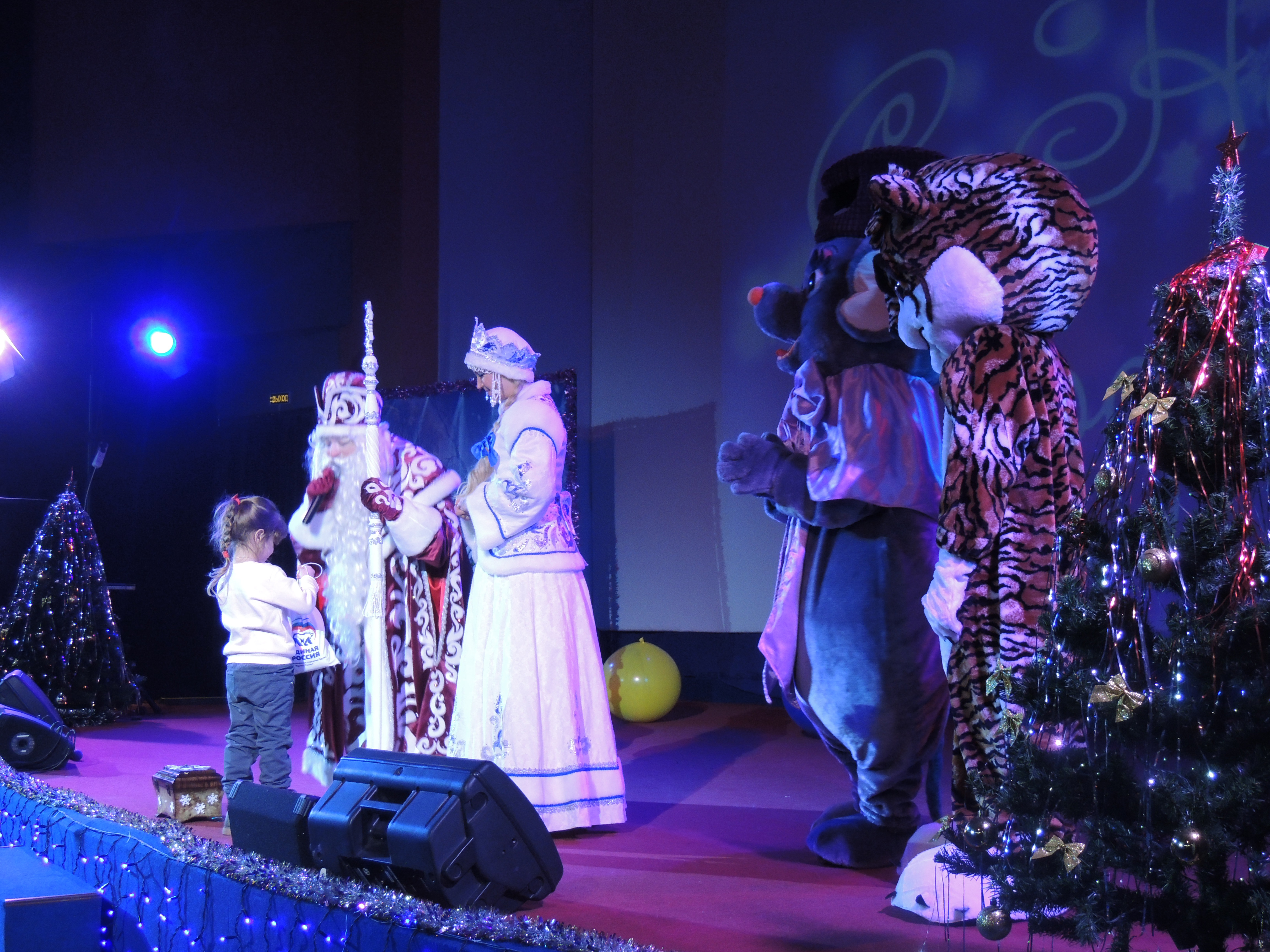 Дети из Курска и районов области посетили новогоднюю партийную елку
