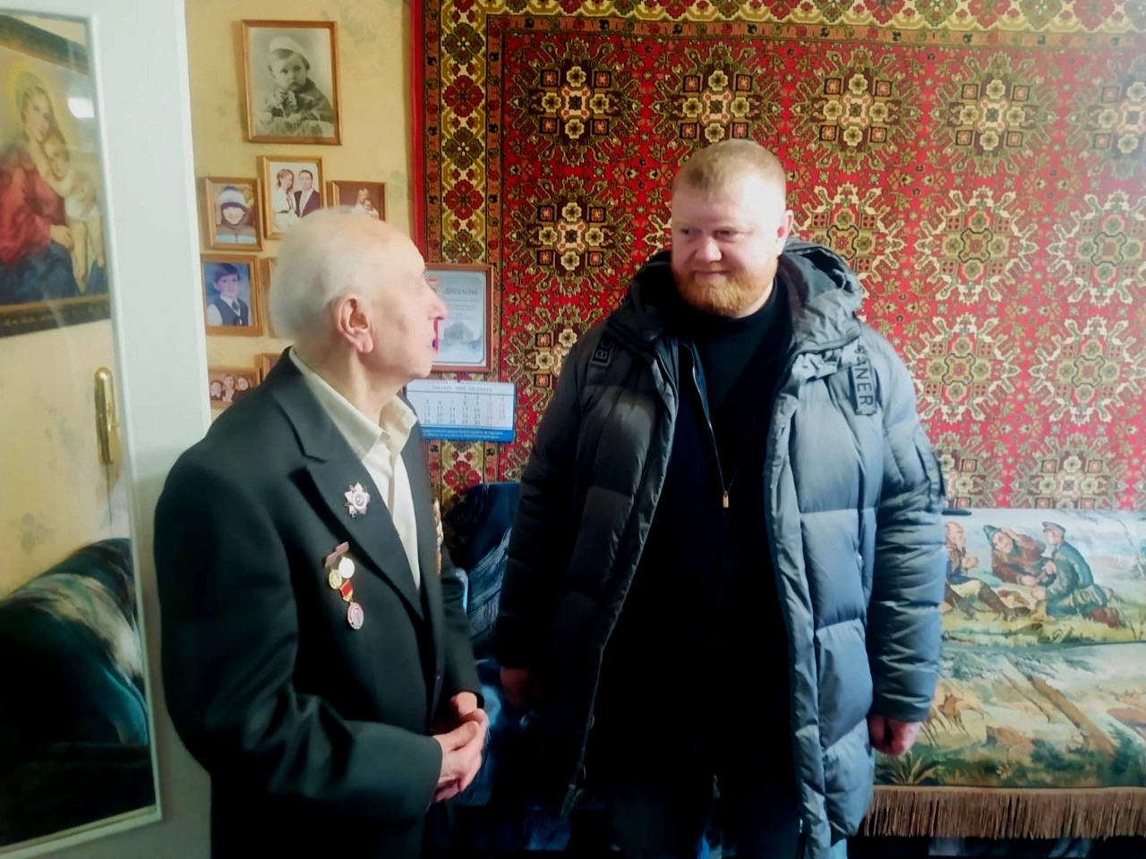 Депутаты Госдумы поздравляют с наступающим Новым годом ветеранов Нижегородской области