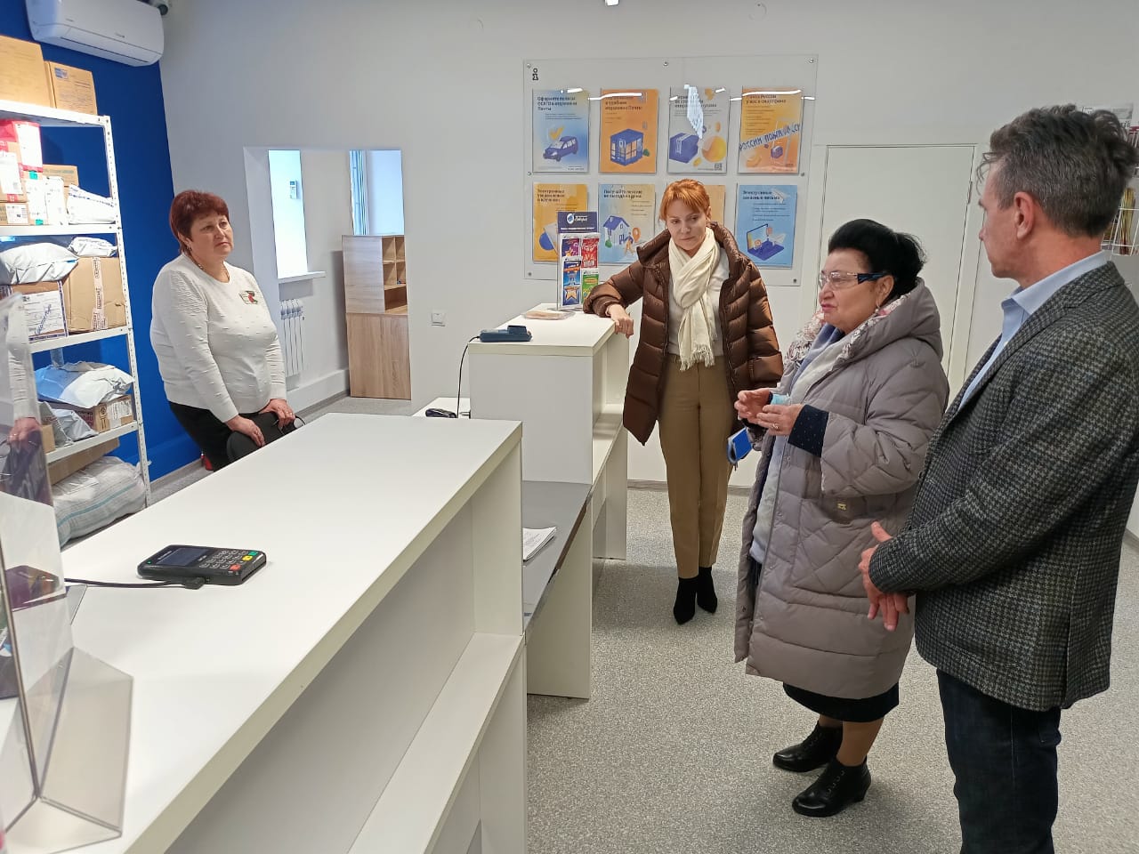 Раиса Кармазина побывала в почтовых отделениях Грачевского и Шпаковского муниципальных округов