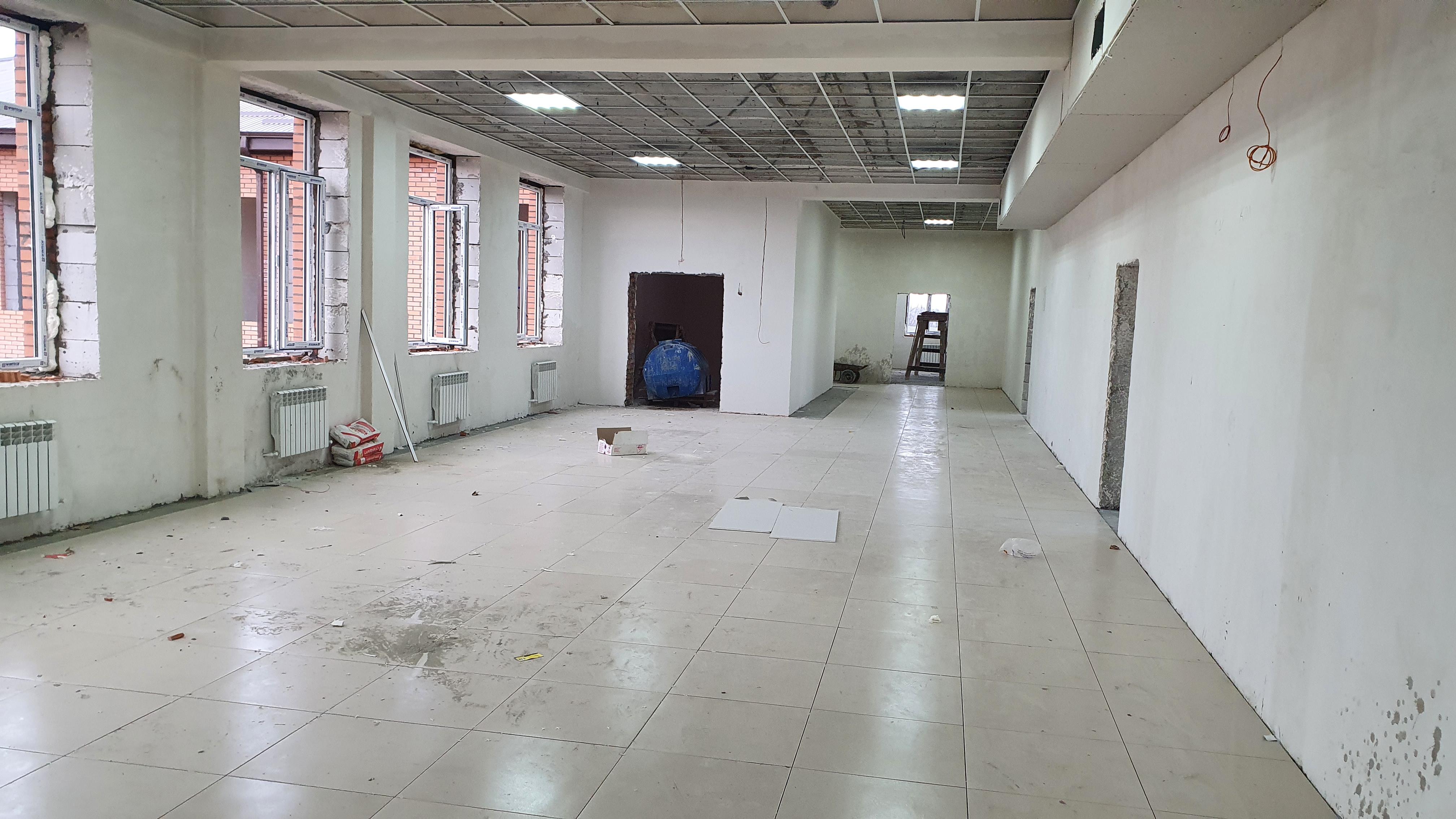 Строительство новой школы в Шелковском районе
