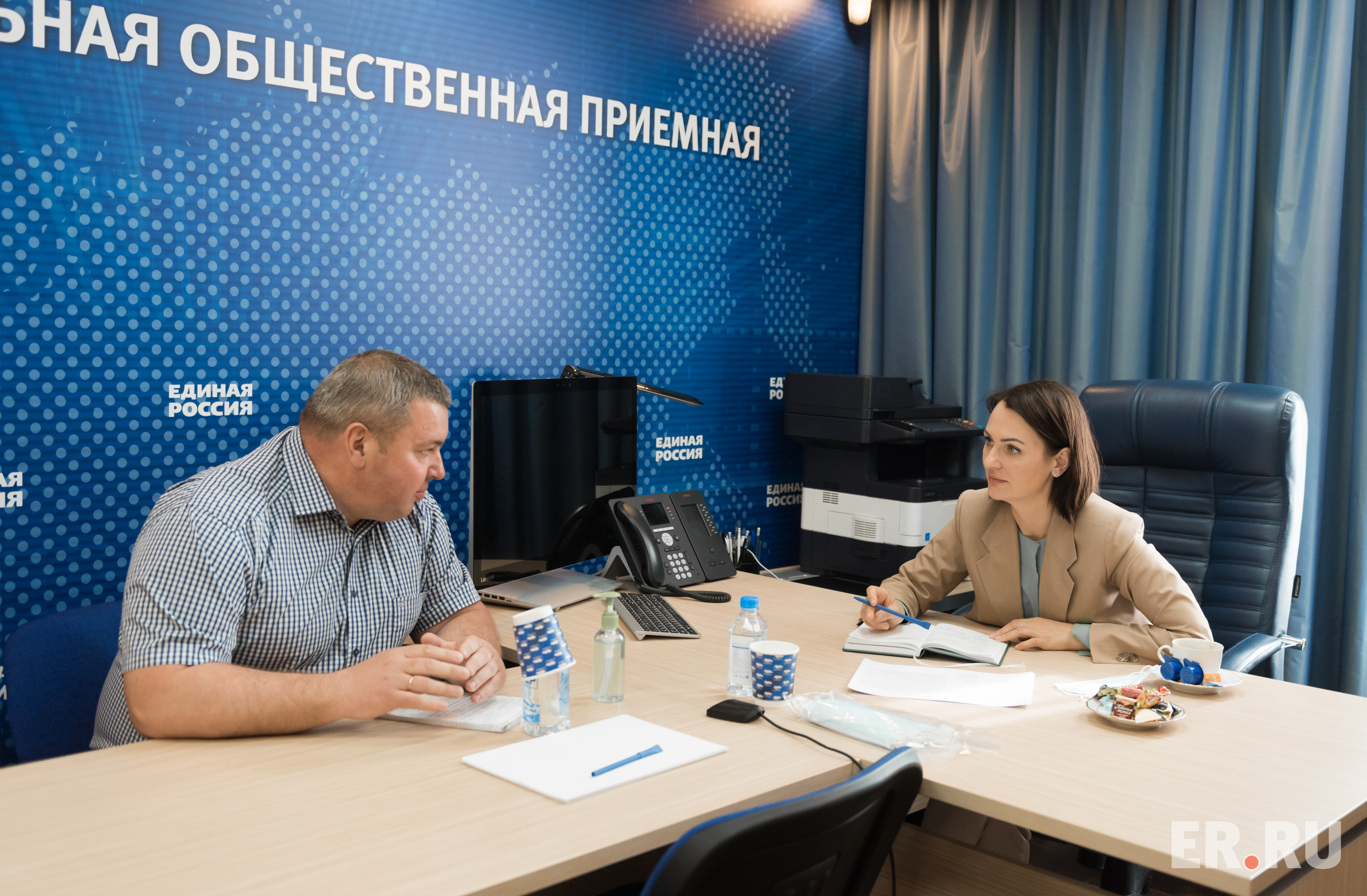 Татьяна Буцкая провела прием граждан в Центральной общественной приемной партии по вопросам  материнства и детства