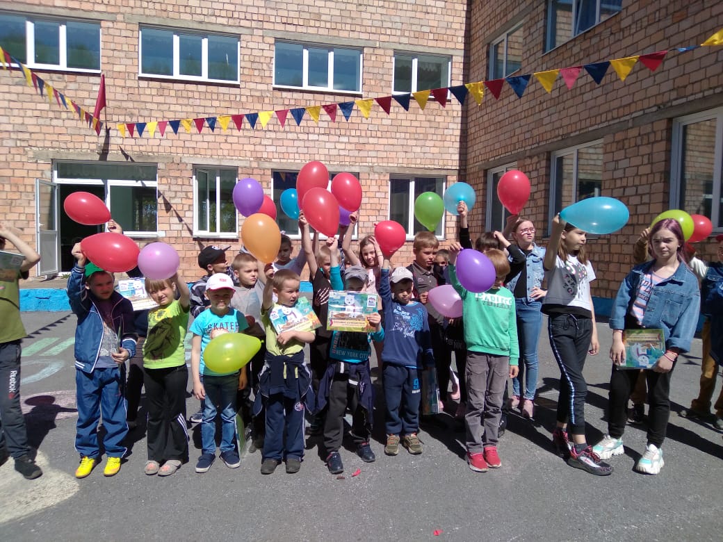 В Назаровском районе состоялись праздничные мероприятия на площадках пришкольных летних лагерей