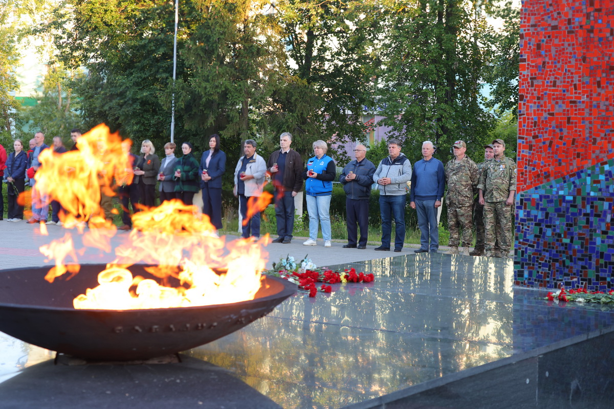 22 июня в Дзержинске почтили память павших в годы Великой Отечественной  войны