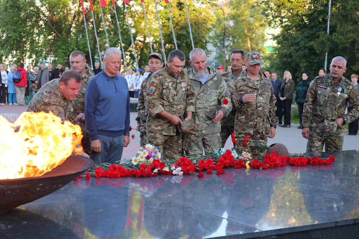 22 июня в Дзержинске почтили память павших в годы Великой Отечественной  войны