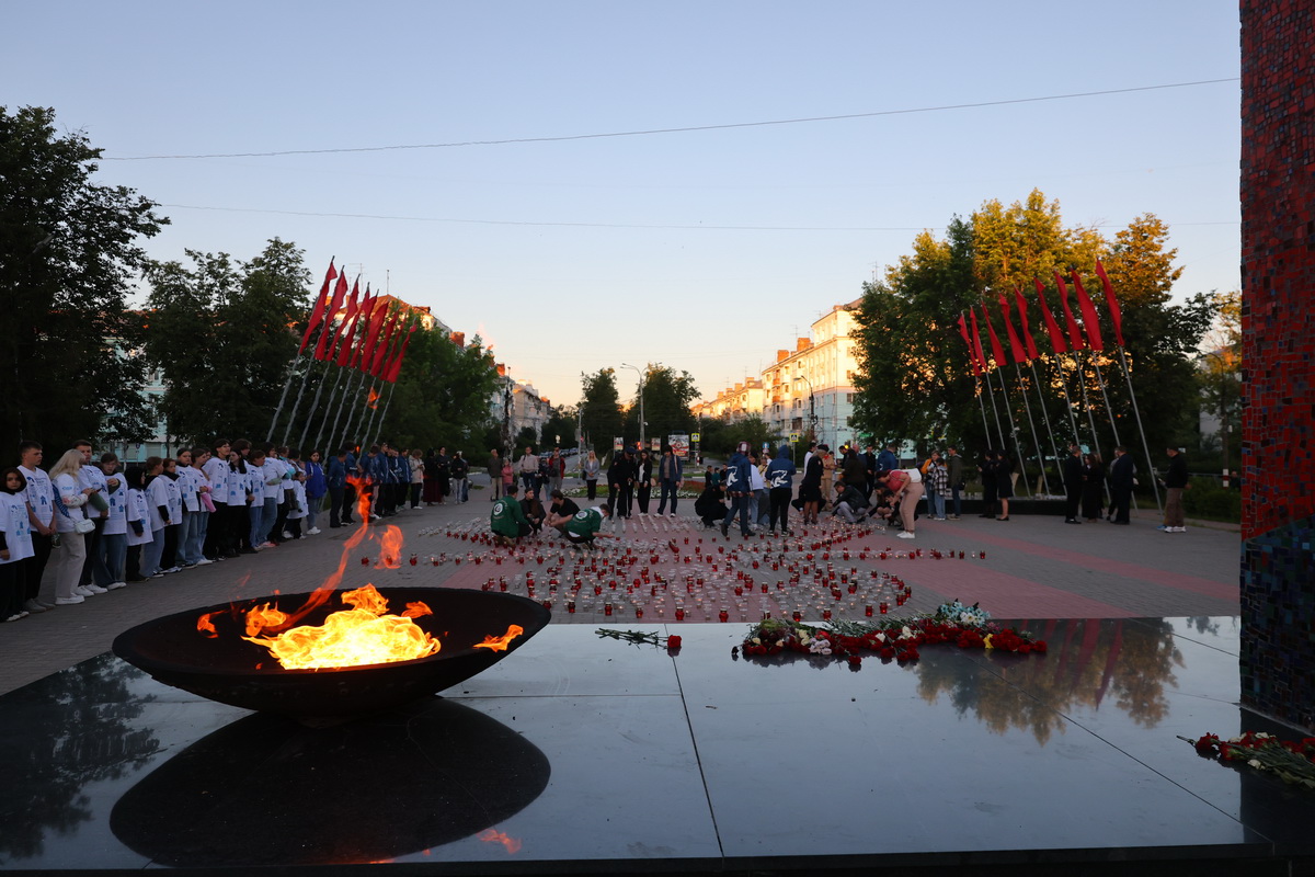 22 июня в Дзержинске почтили память павших в годы Великой Отечественной  войны