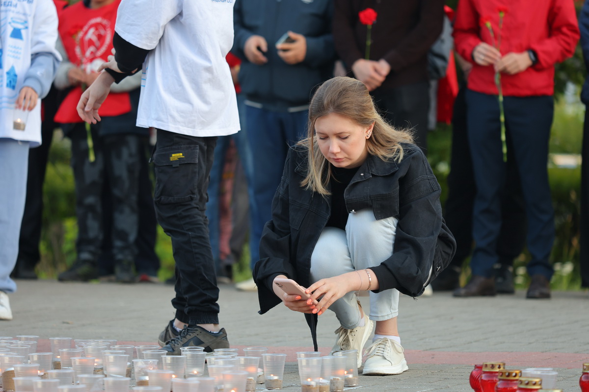 22 июня в Дзержинске почтили память павших в годы Великой Отечественной  войны