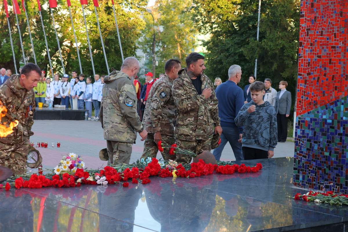 22 июня в Дзержинске почтили память павших в годы Великой Отечественной  войны