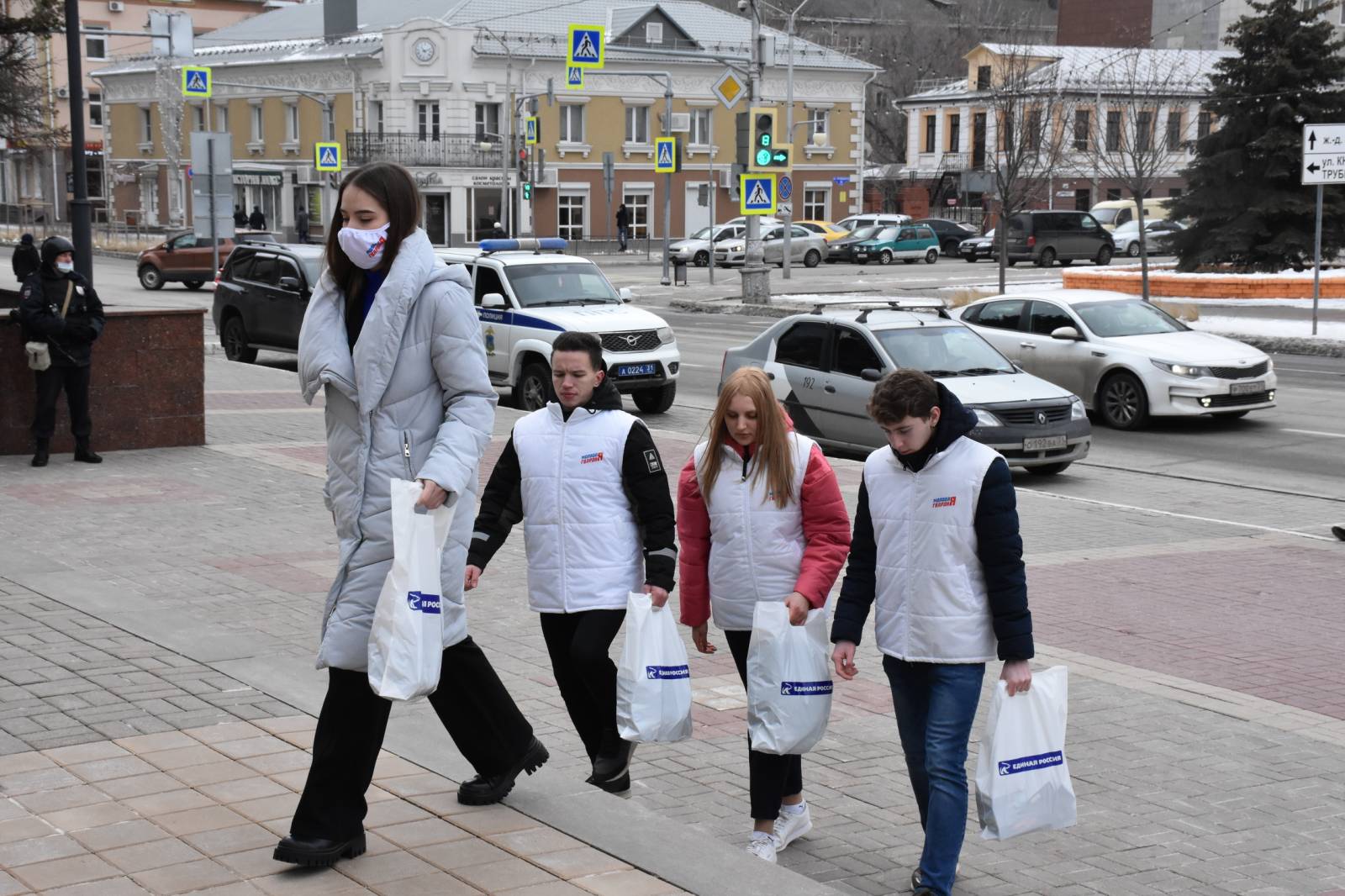 Гуманитарная помощь для эвакуированных жителей Донбасса. Белгородская область