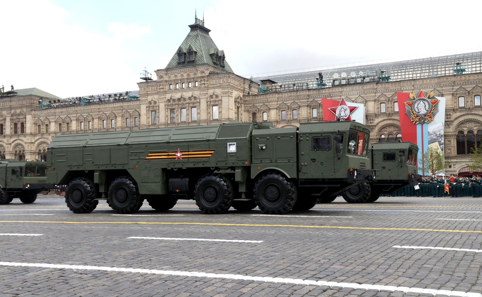 Военный парад в ознаменование 77-й годовщины Победы в Великой Отечественной  войне