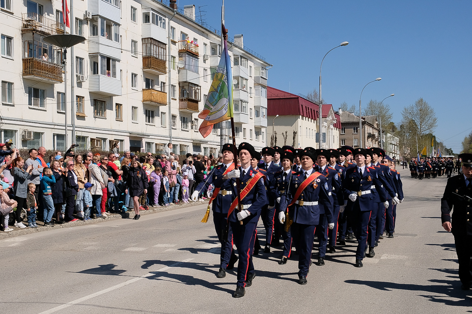 Фото с парада в перми