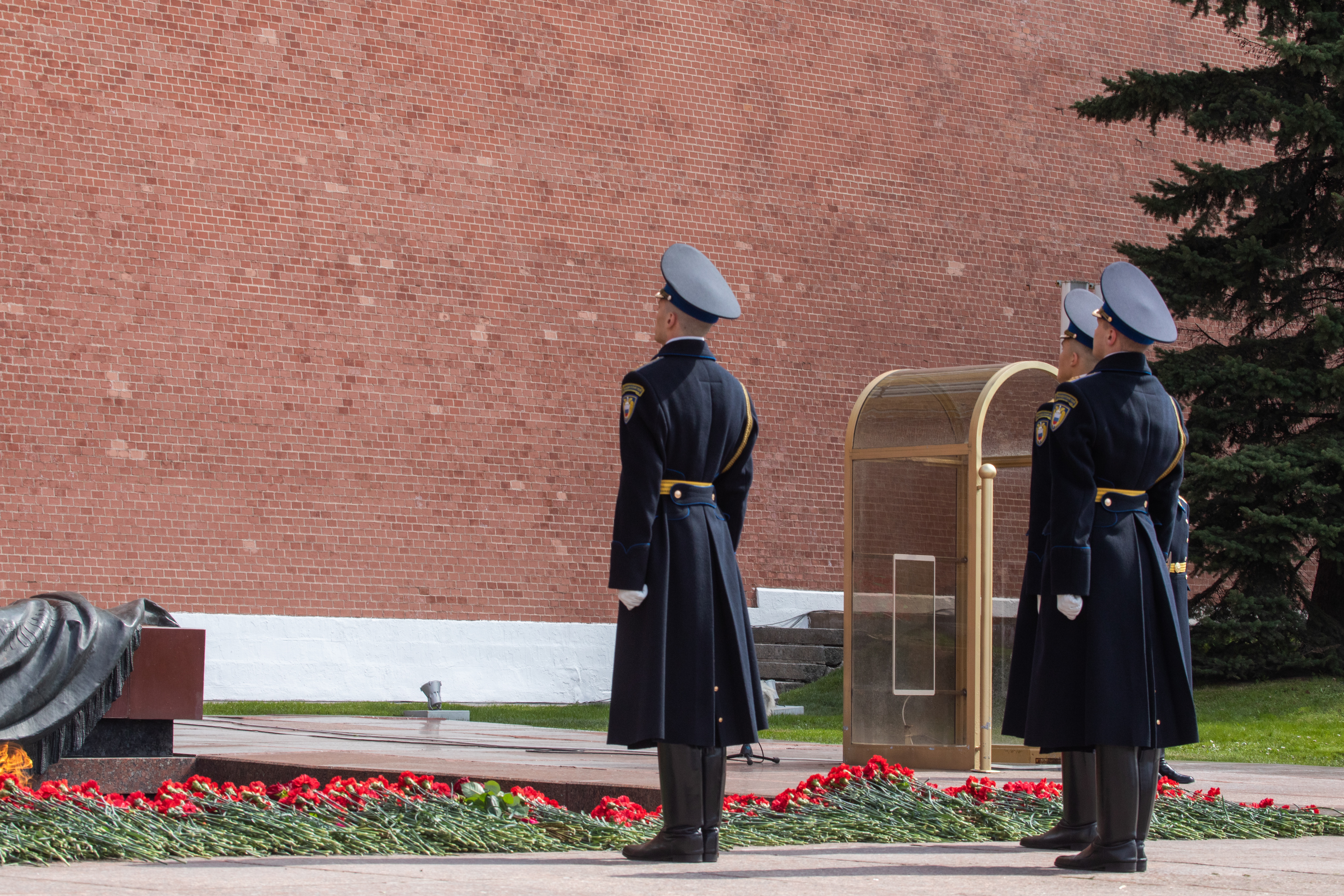 Фото могилы неизвестного солдата у кремлевской стены в москве