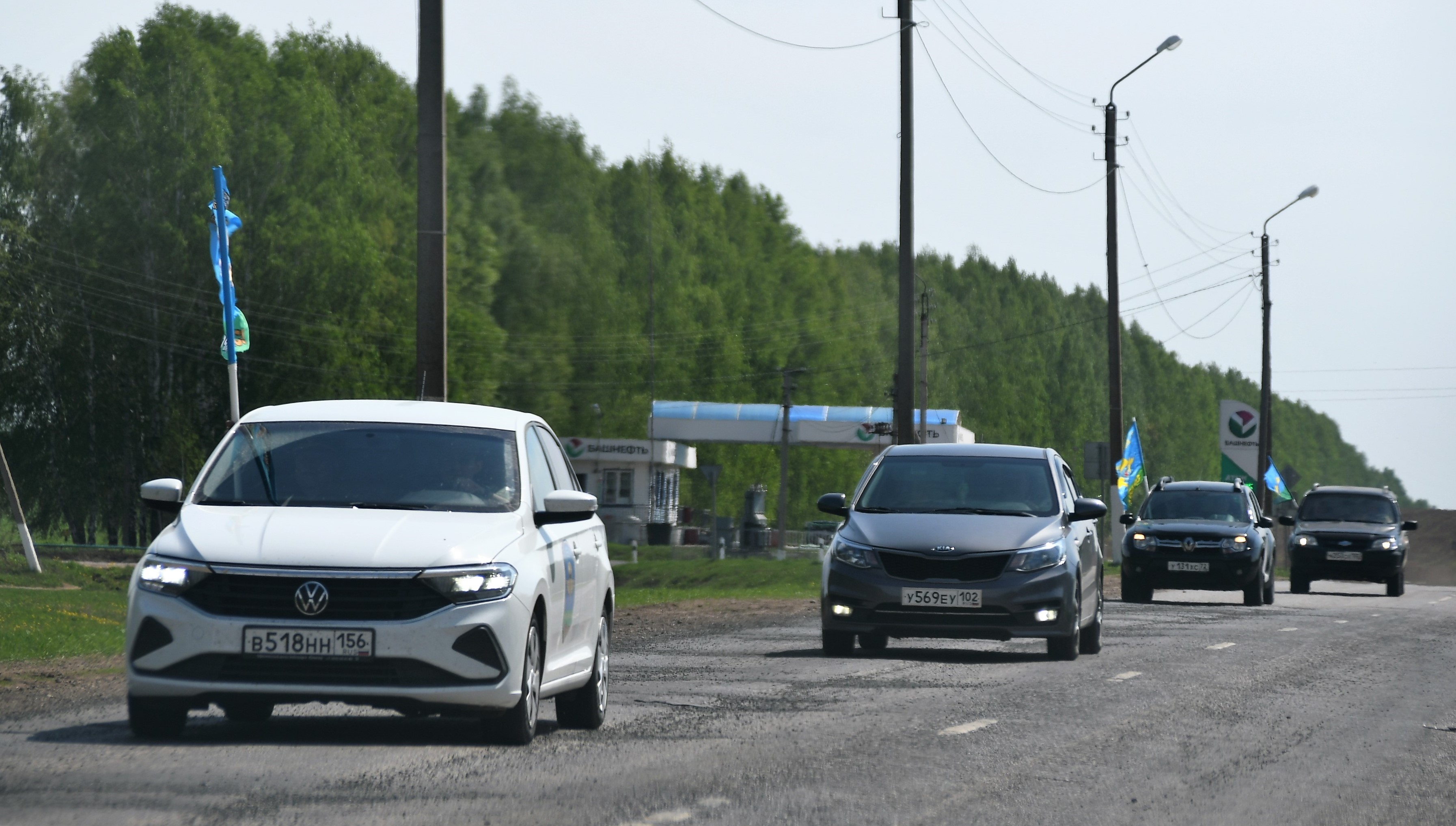 Янаул присоединился к республиканскому автопробегу «Салют, Победа!»