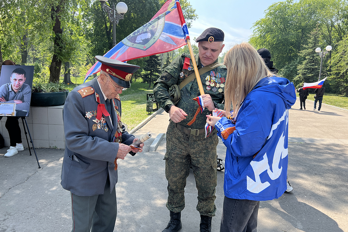 Ко Дню Победы «Единая Россия» организовала праздничные акции в новых  регионах