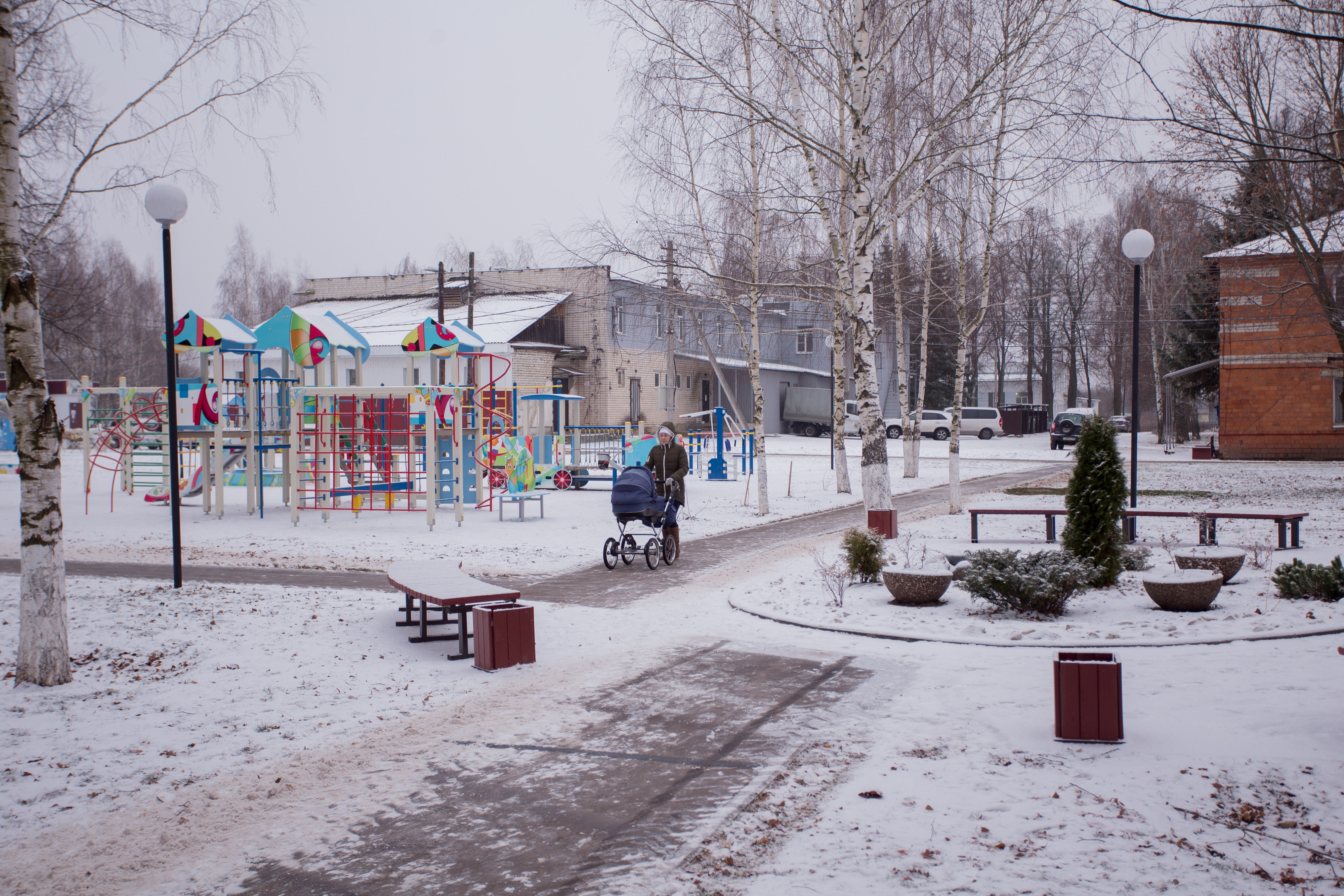 Старый парк Богородск благоустройство