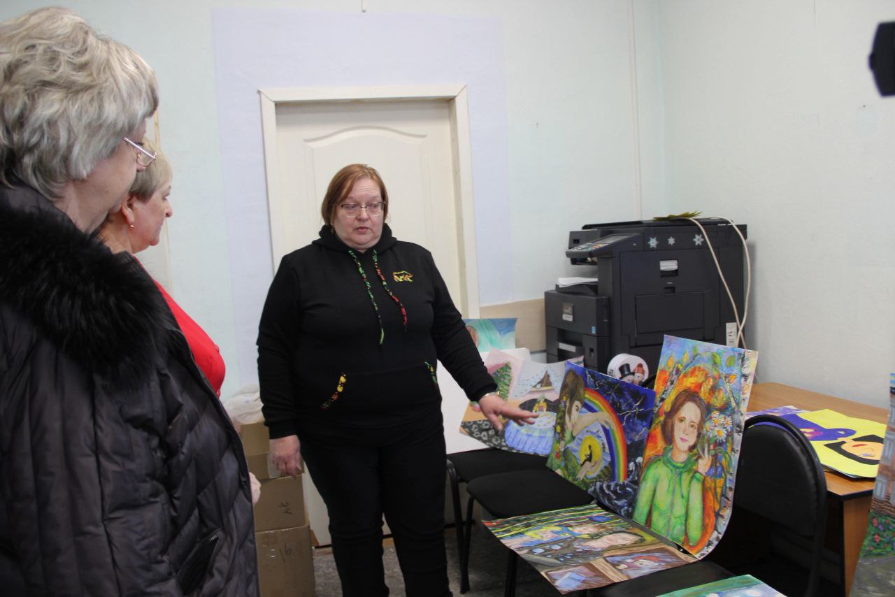 Новоселовское местное отделение подводит итоги муниципального этапа конкурса рисунков