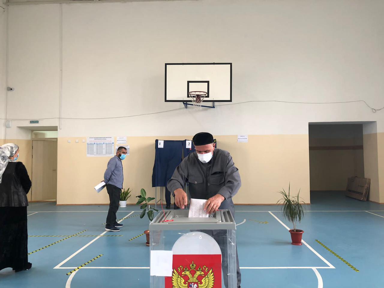 День референдума в Чеченской Республике. Явка в чеченской республике
