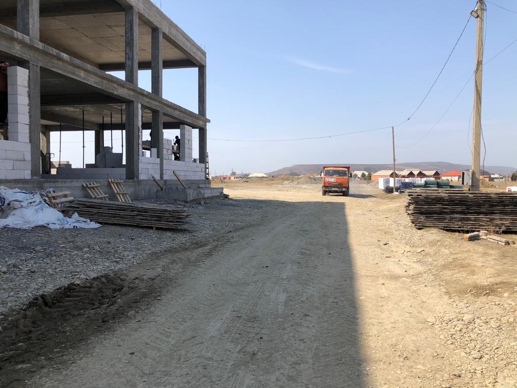 Строительство новой школы в городе Гудермес