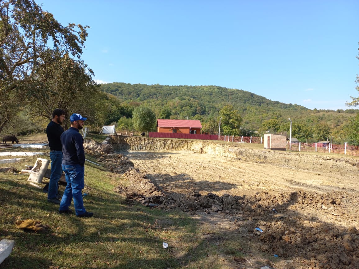Строительство новой школы в Шатойском районе