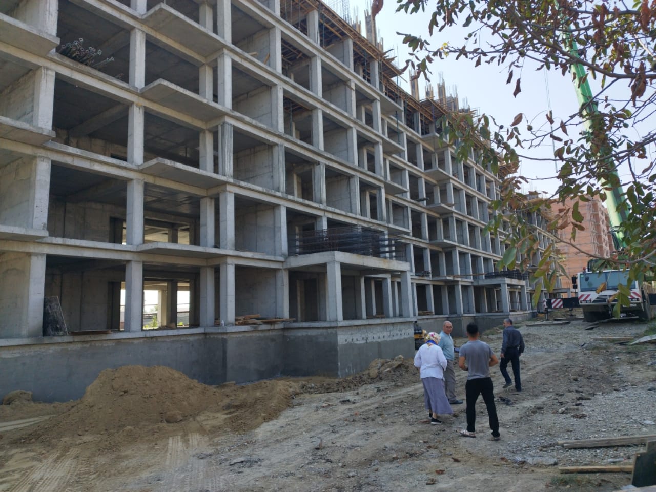 Строительство МКД для переселения из аварийного жилья в Грозном