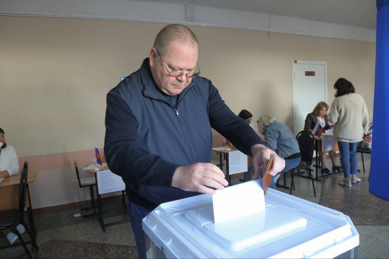 Олег Мельниченко проголосовал на выборах депутатов Пензенской городской Думы