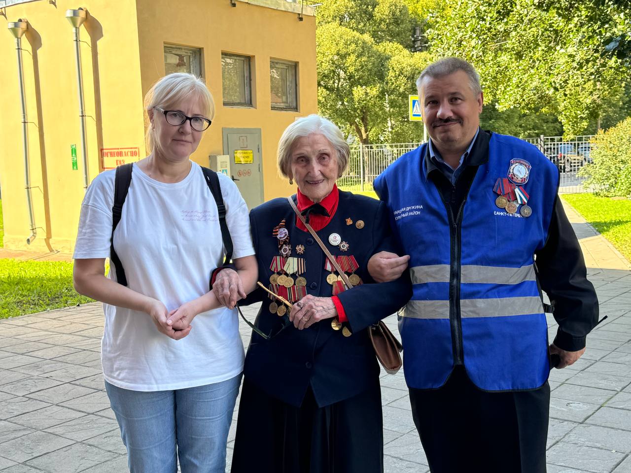 103-летняя жительница Сестрорецка проголосовала на выборах в Петербурге