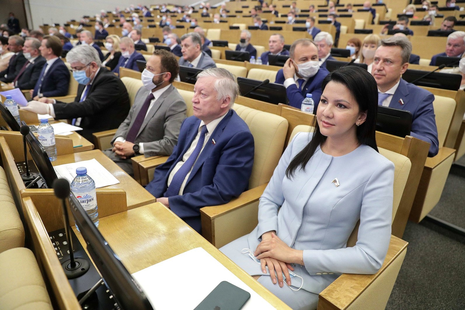  Отчет премьер-министра Михаила Мишустина о работе Правительства за 2019 год. Фото: duma.gov.ru