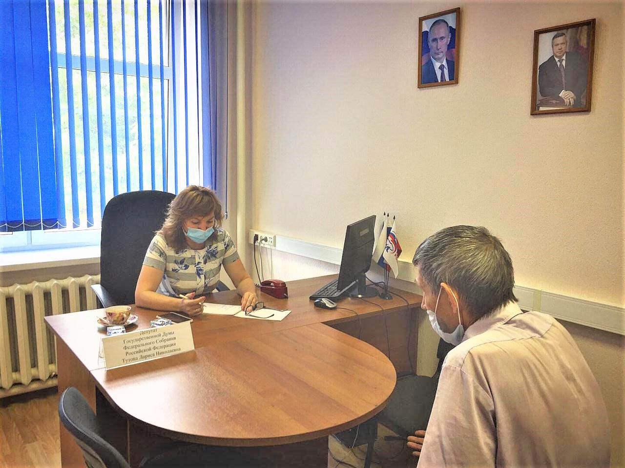  Лариса Тутова прием граждан по личным вопросам в 149-ом Ростовском избирательном округе