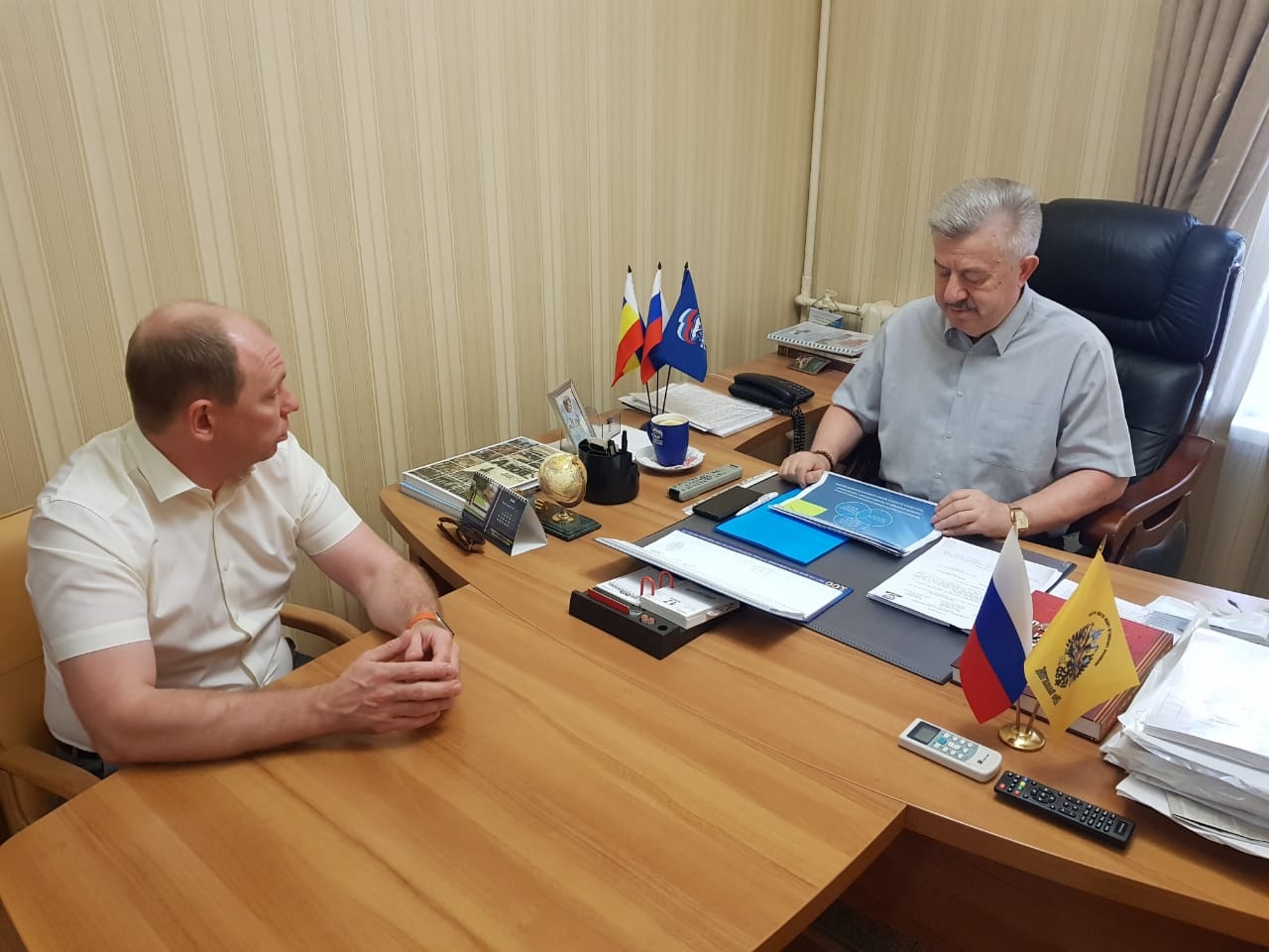  Виктор Водолацкий провел прием граждан в Ростовской области