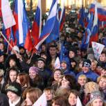 России не нужен проамериканский президент, нам нужен Путин - участники митинга