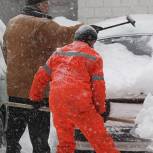 Снег в столице убирают 10,5 тыс единиц спецтехники
