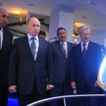 Путин посетил планетарий в центре Москвы