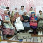 Мини-спектакль показали артисты Салтыгановского сельского клуба Кайбицкого района