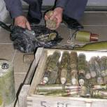 В Алтайском крае полицейские обнаружили тайник с боеприпасами