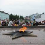 В День памяти и скорби в Людиново прошёл митинг-реквием