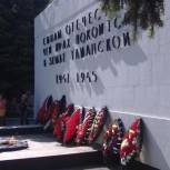 В Темрюкском районе зажгли «Свечу памяти»