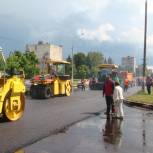 Ремонт дорог в Обнинске под контролем