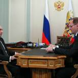 Путин пообещал Юрченко приехать на открытие третьего моста