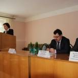 Глава Барятинского района выступила с отчётом