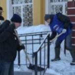 Смоленские Партийцы проводили Масленицу ударным трудом