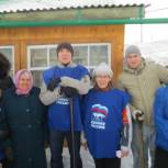 Академический округ принял участие в «Снежной вахте»