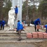 Ко Дню Победы в посёлке Водный восстанавливают памятник