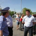 Дорожный переход становится безопасным
