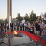 В Калуге в канун Дня памяти и скорби зажгли свечи памяти