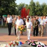 В Валуйках вспоминали Курскую битву