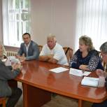 Елена Писарева посетила Холм с рабочим визитом