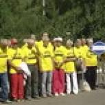 В Курске при поддержке «Единой России» прошла первая спартакиада пенсионеров